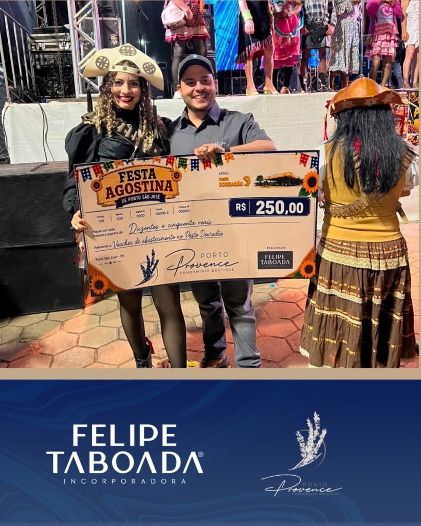 Festa Agostina no Porto São José reúne milhares de pessoas em noite de alegria e grandes atrações