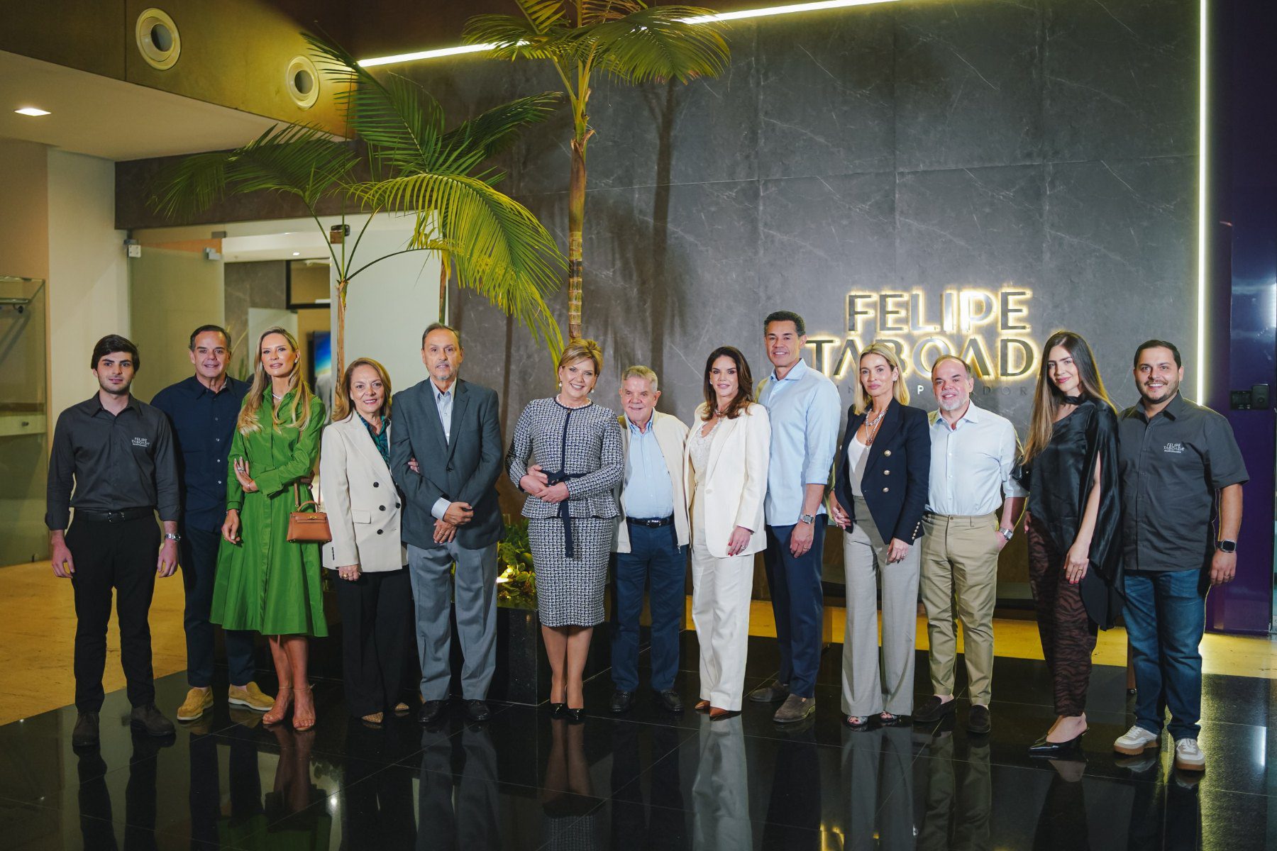 Convidados na noite de apresentação oficial da Felipe Taboada Incorporadora no Edifício Palhano Premium, em Londrina